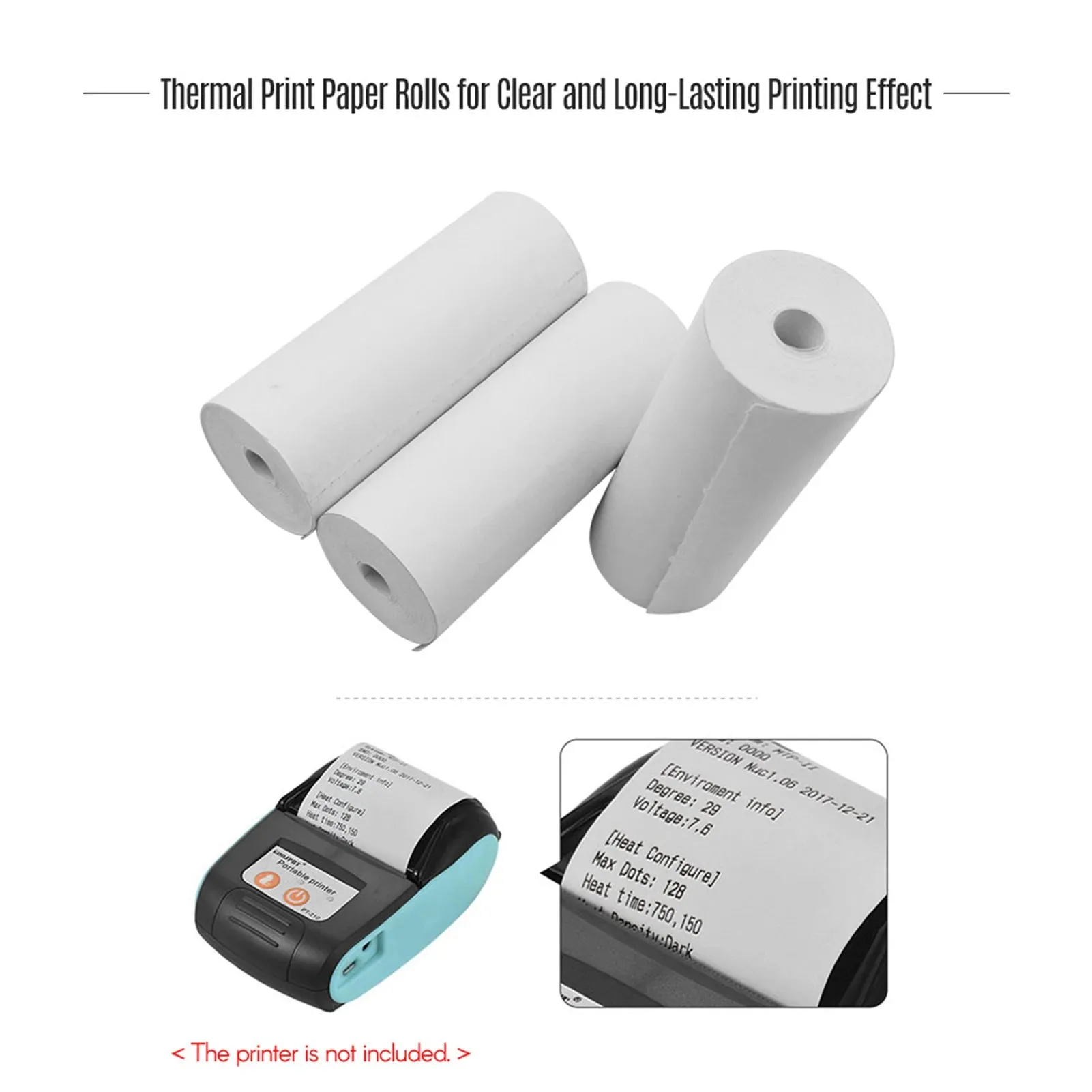 15 Premium 80mm Thermal Paper Rolls for POS