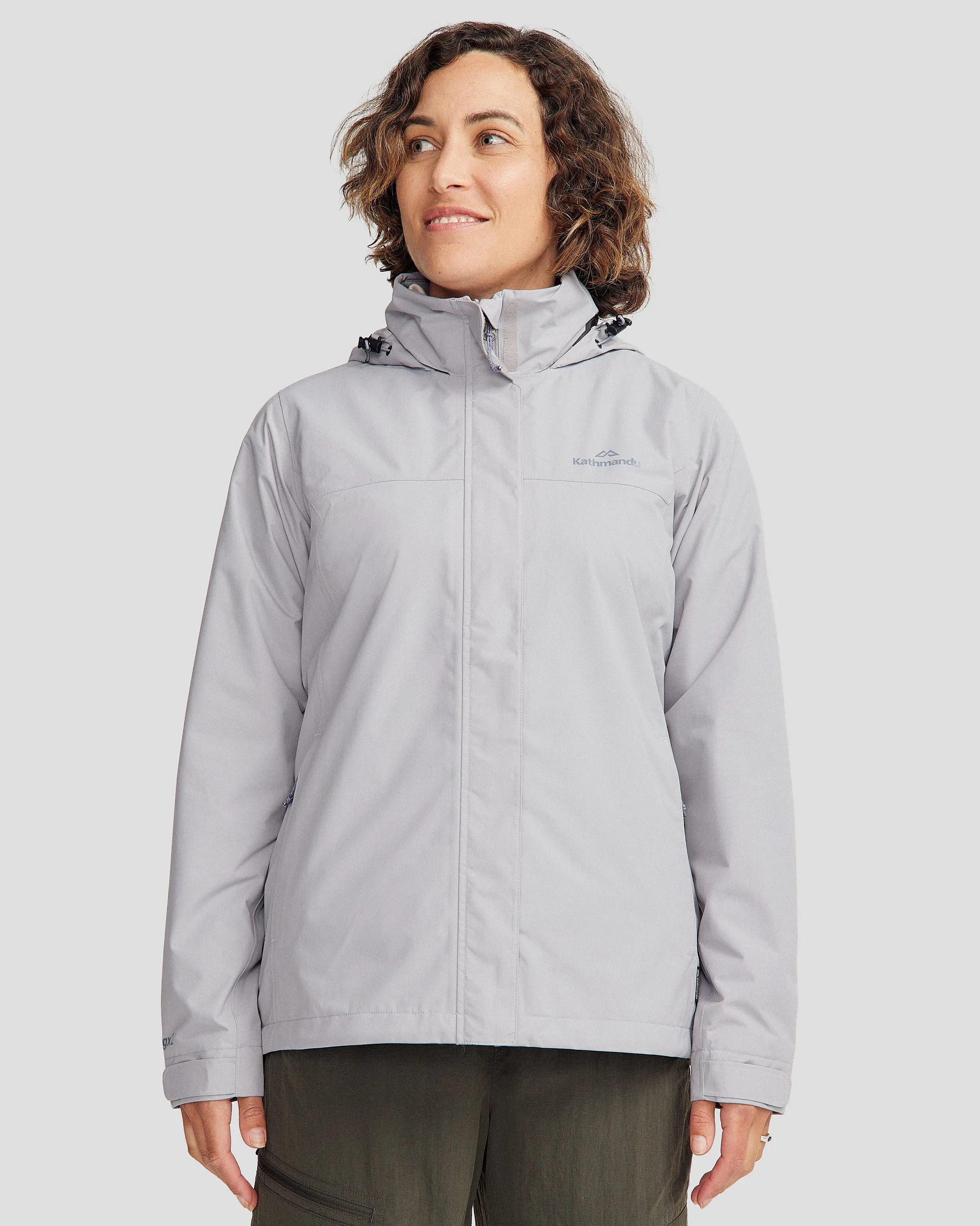 Andulo Women's Rain Jacket v3 - Light Haze