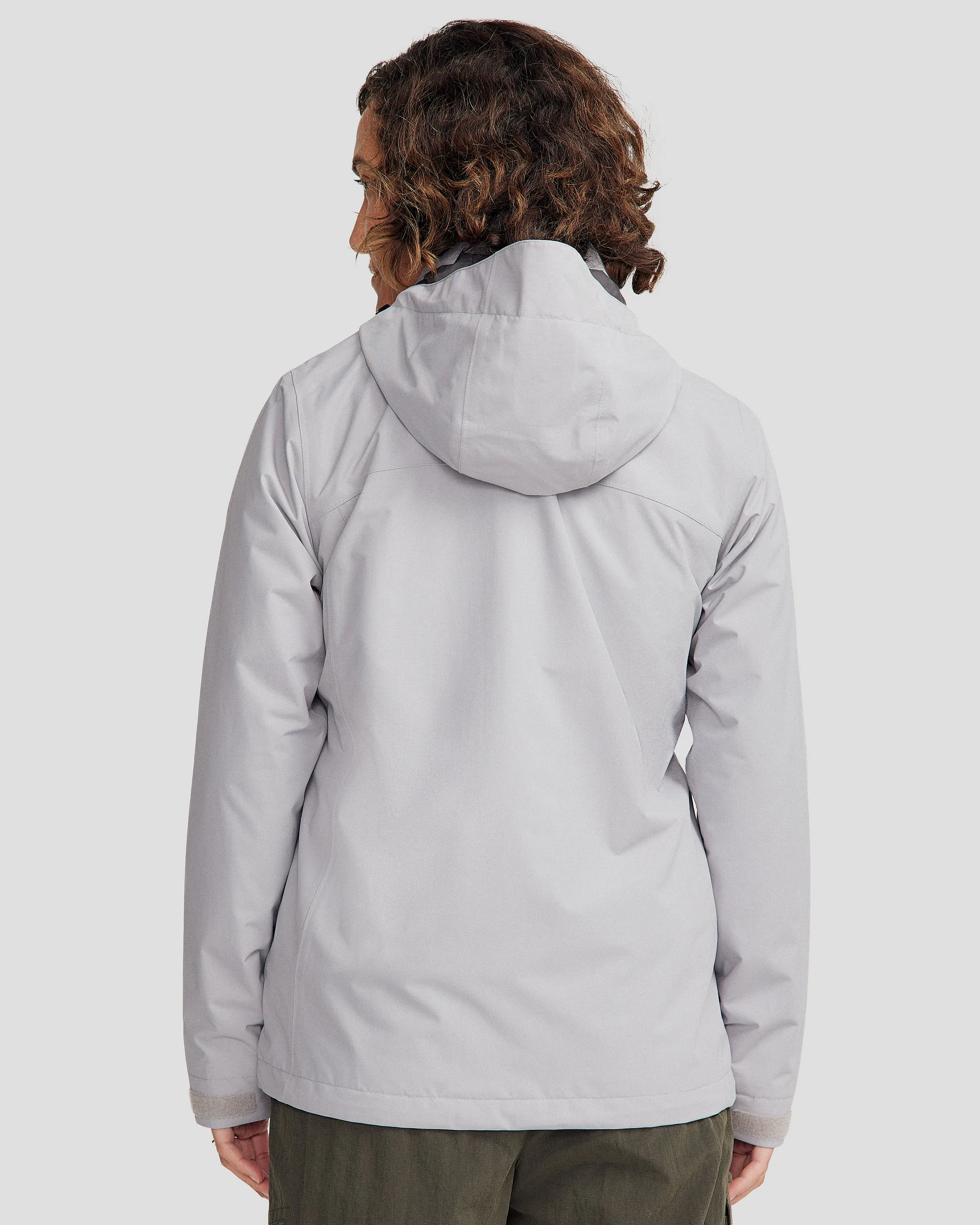 Andulo Women's Rain Jacket v3 - Light Haze