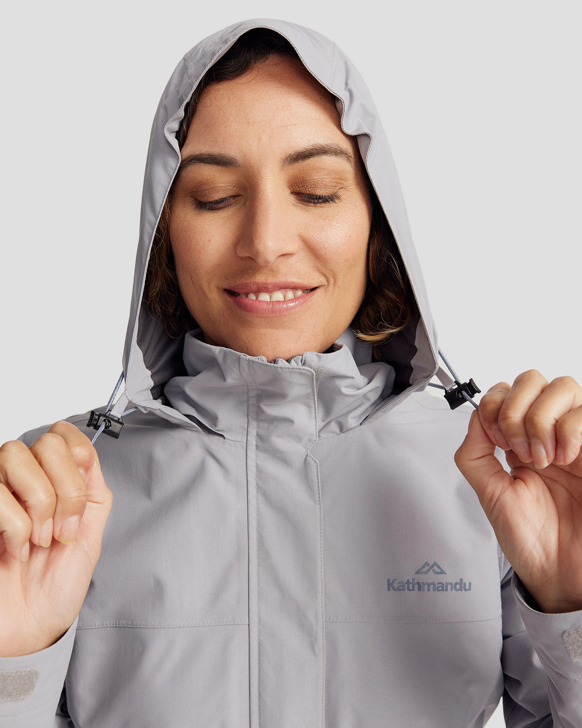 Andulo Women's Rain Jacket v3 - Light Haze
