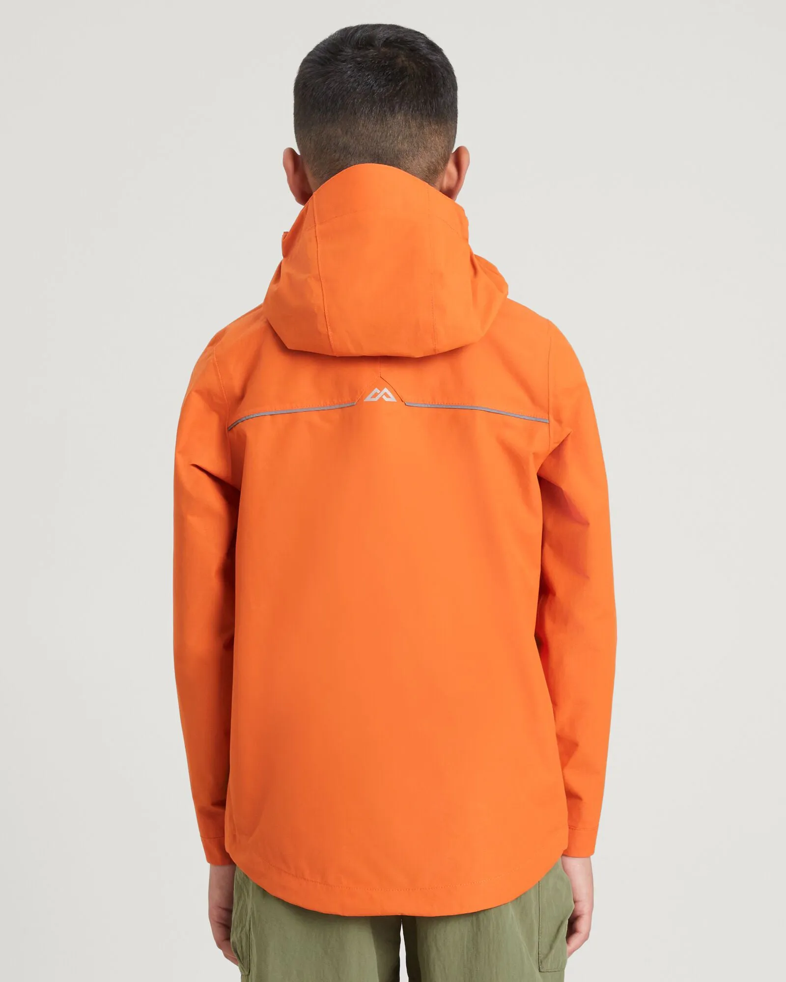 Boys' Andulo 2-layer Rain Jacket - Squash
