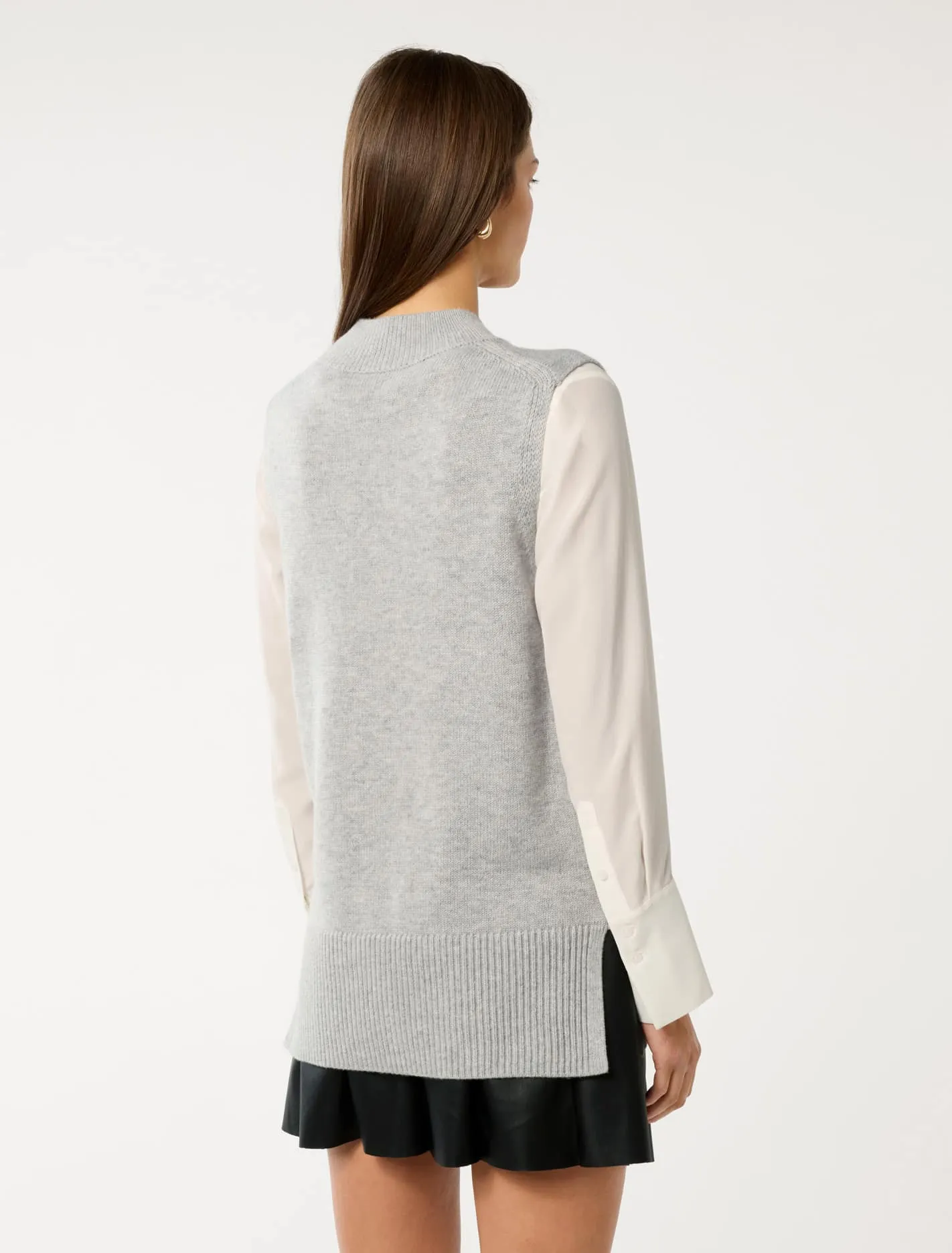 Fern High Neck Tabard Sweater