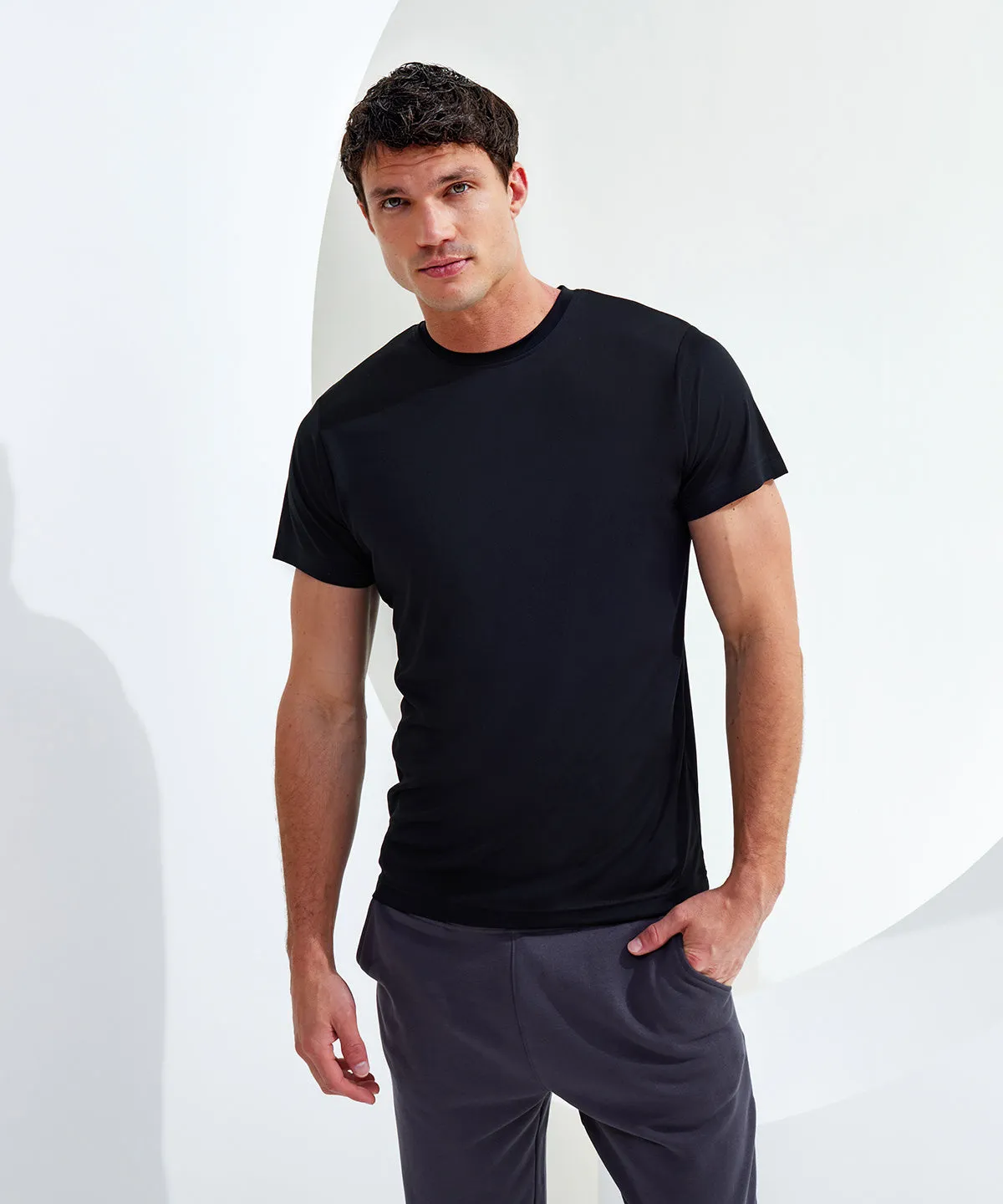 Forest Green/ Black Melange - TriDri® performance t-shirt