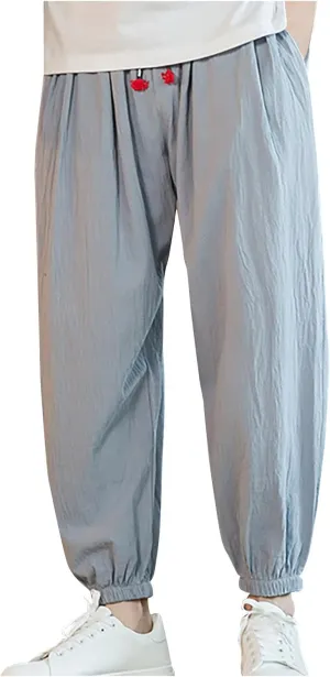 Hiking Pants for Men Lightweight,Men Long Joggers Sweatpants Hiking Pants Classic Comfy Running Tactical Cargo Pants