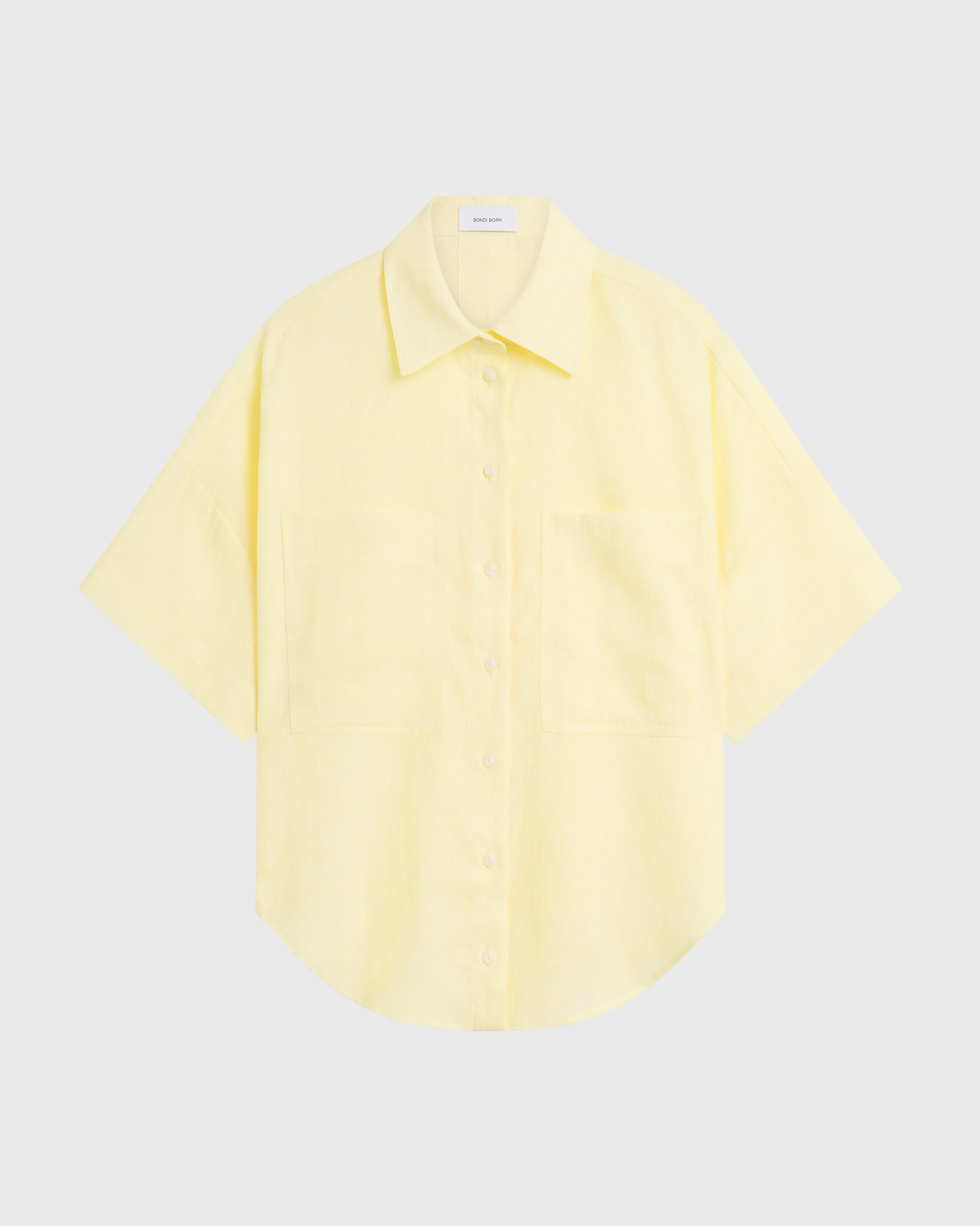 Leiden Short Sleeve Shirt - Lemon