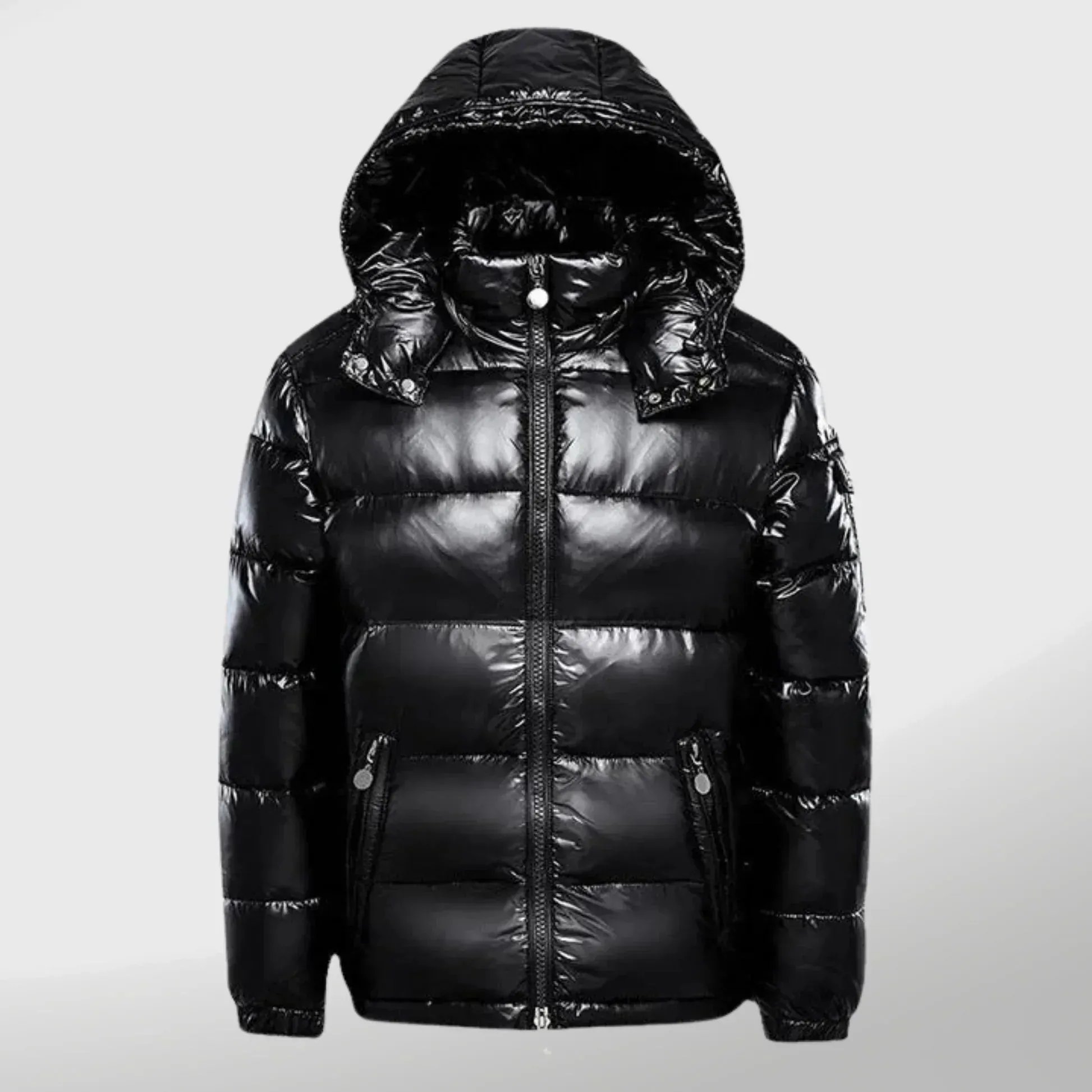 Marie Elegant long puffer jacket