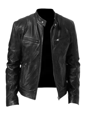 Matthew | leather jacket