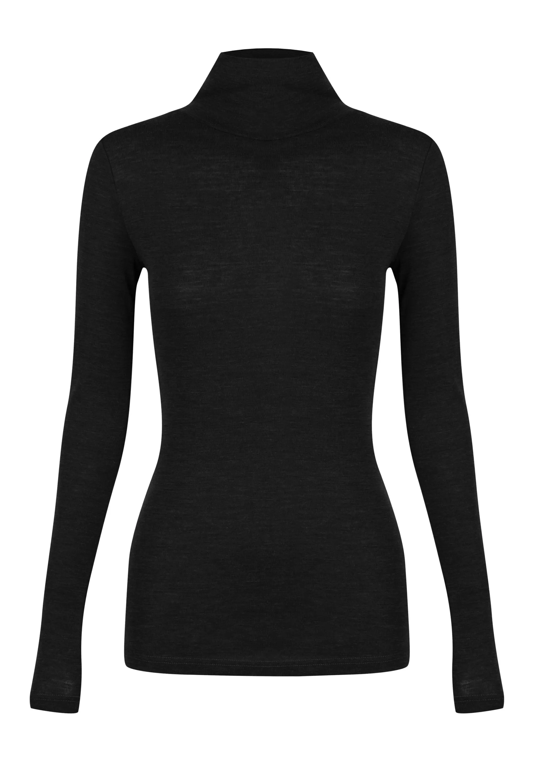 Morri Merino High Neck_Black