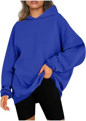 Oversized Hoodie For Women Casual Long Sleeve Hooded Sweatshirt Fall Fashion 2023 Fleece Pullover Tops y2k Clothes