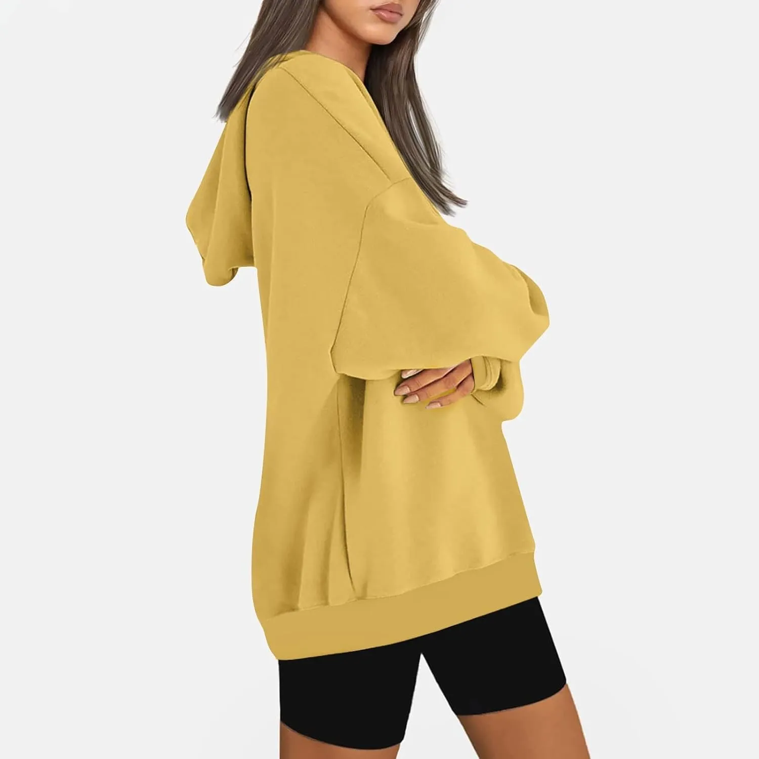 Oversized Hoodie For Women Casual Long Sleeve Hooded Sweatshirt Fall Fashion 2023 Fleece Pullover Tops y2k Clothes