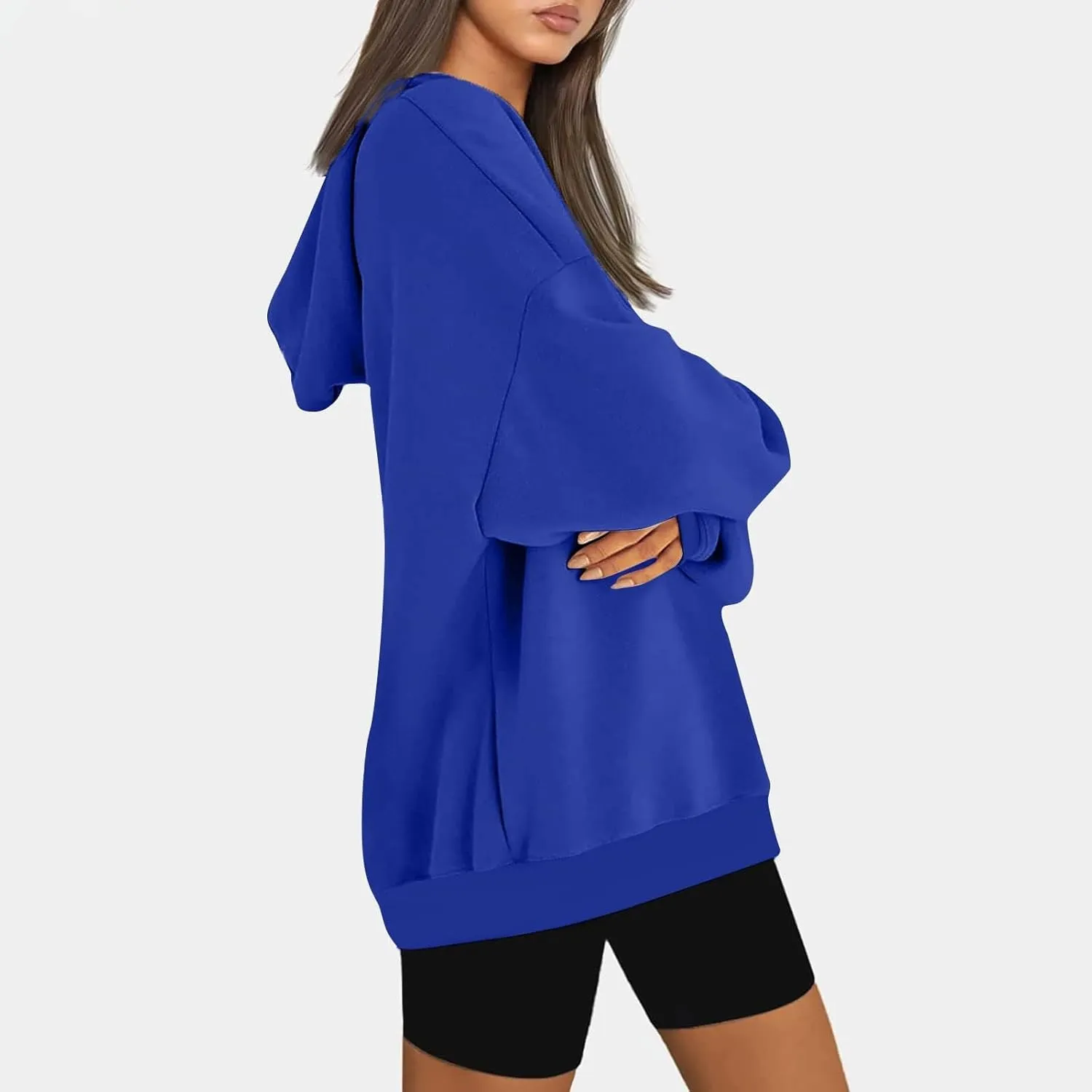 Oversized Hoodie For Women Casual Long Sleeve Hooded Sweatshirt Fall Fashion 2023 Fleece Pullover Tops y2k Clothes