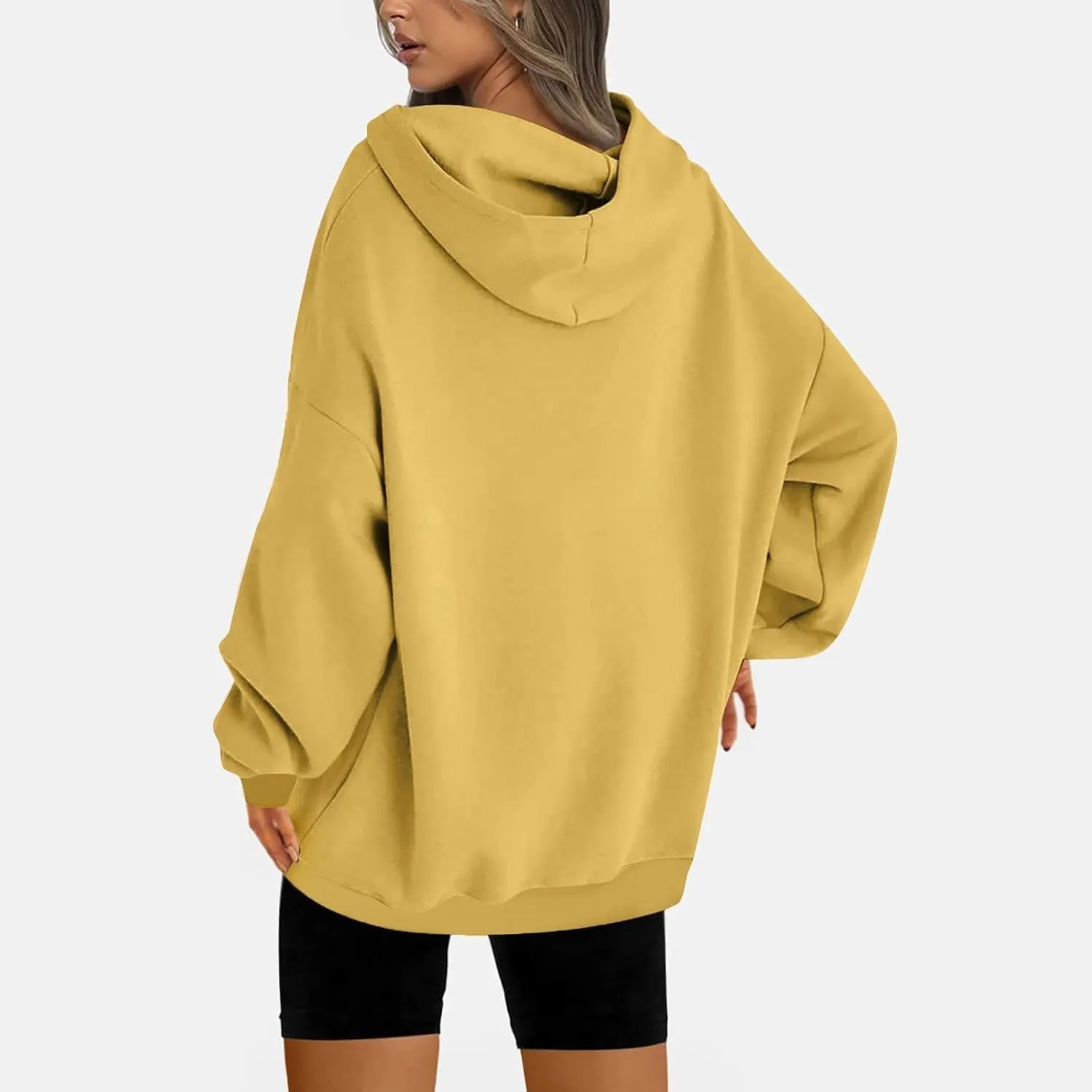 Oversized Hoodie For Women Casual Long Sleeve Hooded Sweatshirt Fall Fashion 2023 Fleece Pullover Tops y2k Clothes