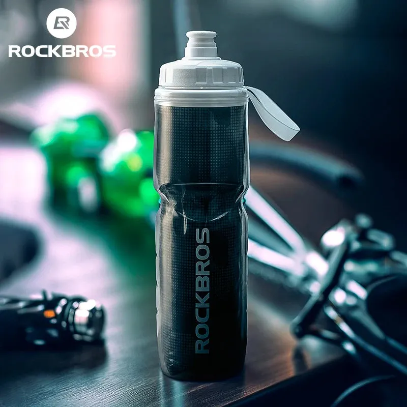 ROCKBROS Bike Water Bottle 750ml PP5 Bicycle Insulated