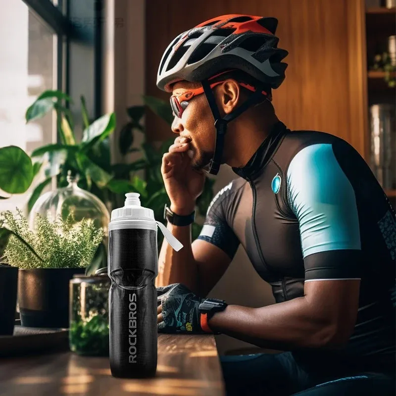 ROCKBROS Bike Water Bottle 750ml PP5 Bicycle Insulated