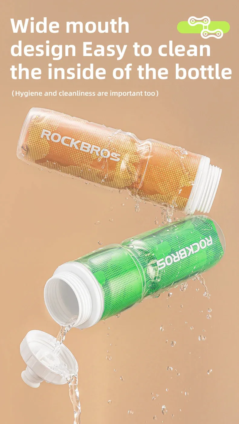 ROCKBROS Bike Water Bottle 750ml PP5 Bicycle Insulated