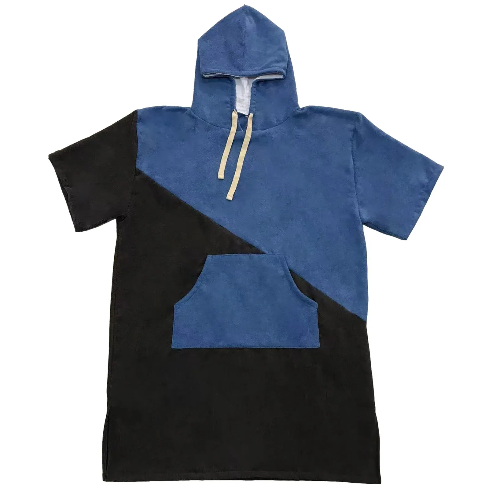 Swimming Diving Hooded Bathrobe  Thicken Changing Robe Poncho