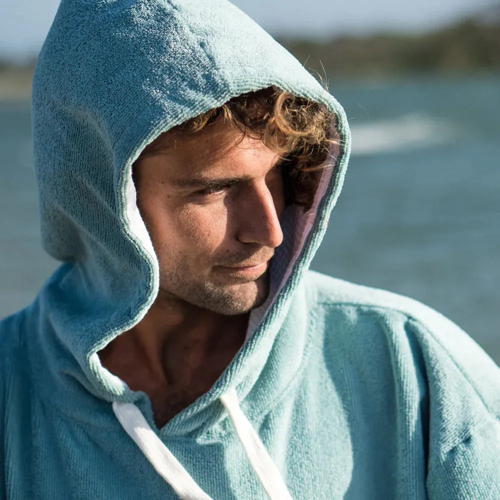 Swimming Diving Hooded Bathrobe  Thicken Changing Robe Poncho