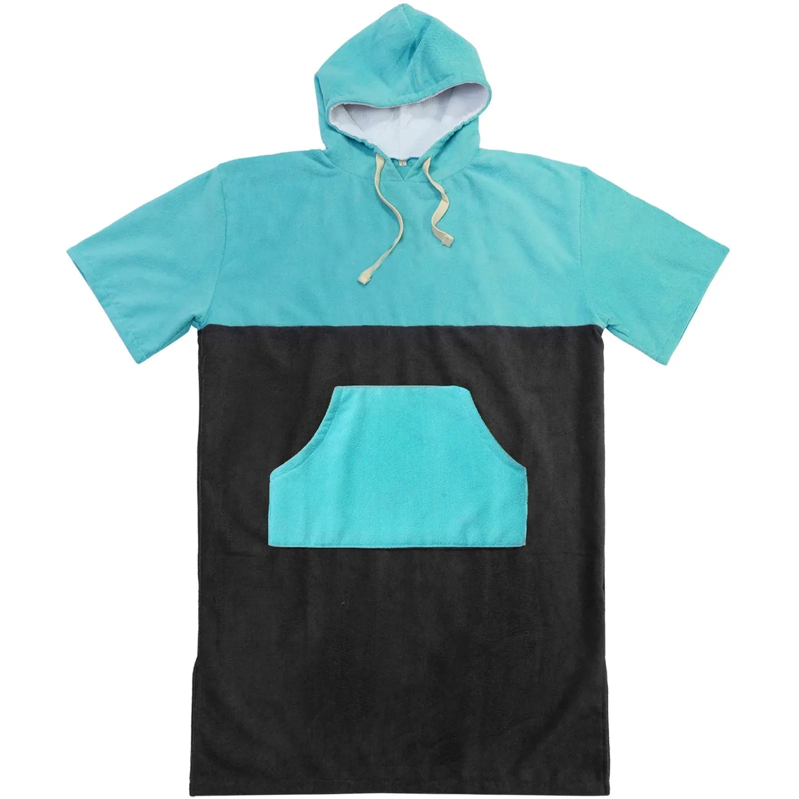 Swimming Diving Hooded Bathrobe  Thicken Changing Robe Poncho
