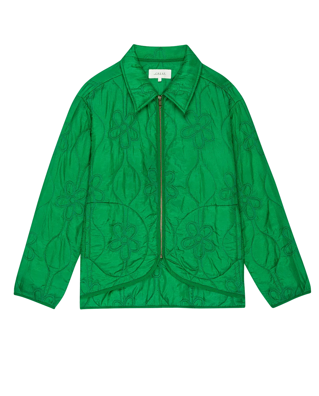THE GREAT - Dill Daisy Quilted Jacket
