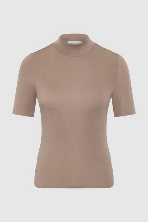 The Tencel Wool Short Sleeve Top