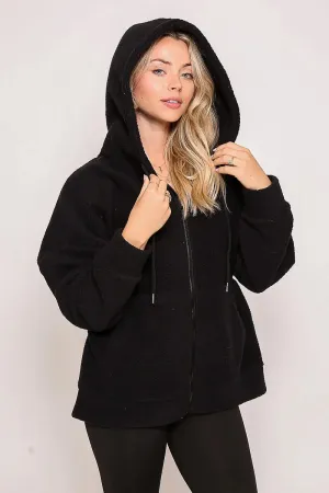 Timing Inc. Micca Hoodie Jacket  Plush, Warm & Effortlessly Stylish