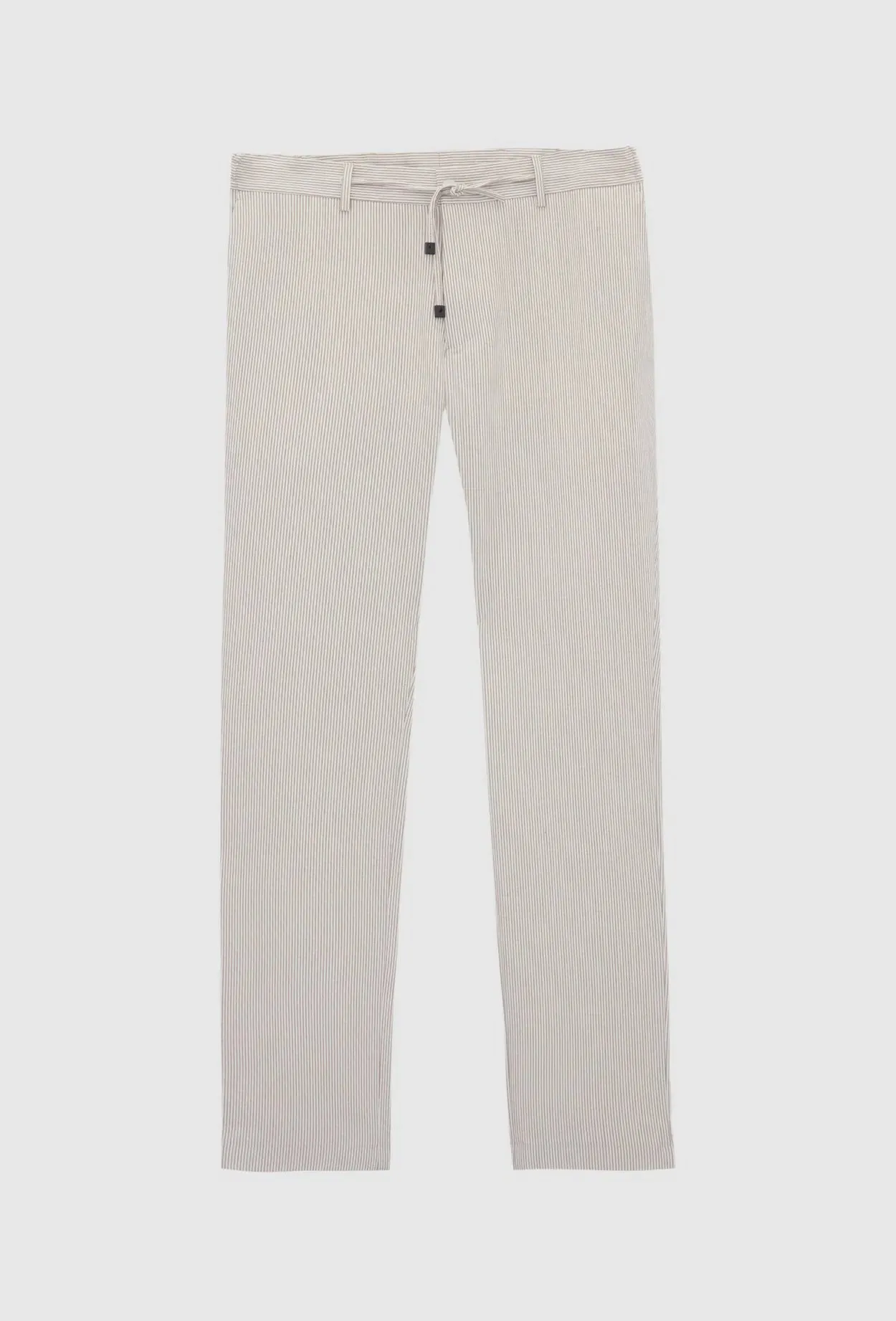Twn Slim Fit Mink Seersucker Suit