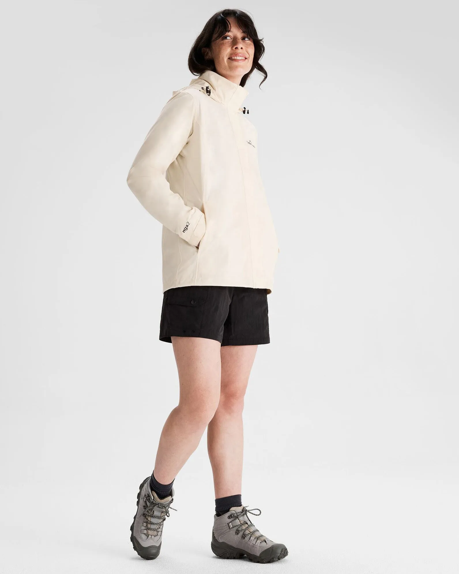 Women's Andulo 2-layer Rain Jacket - Natural
