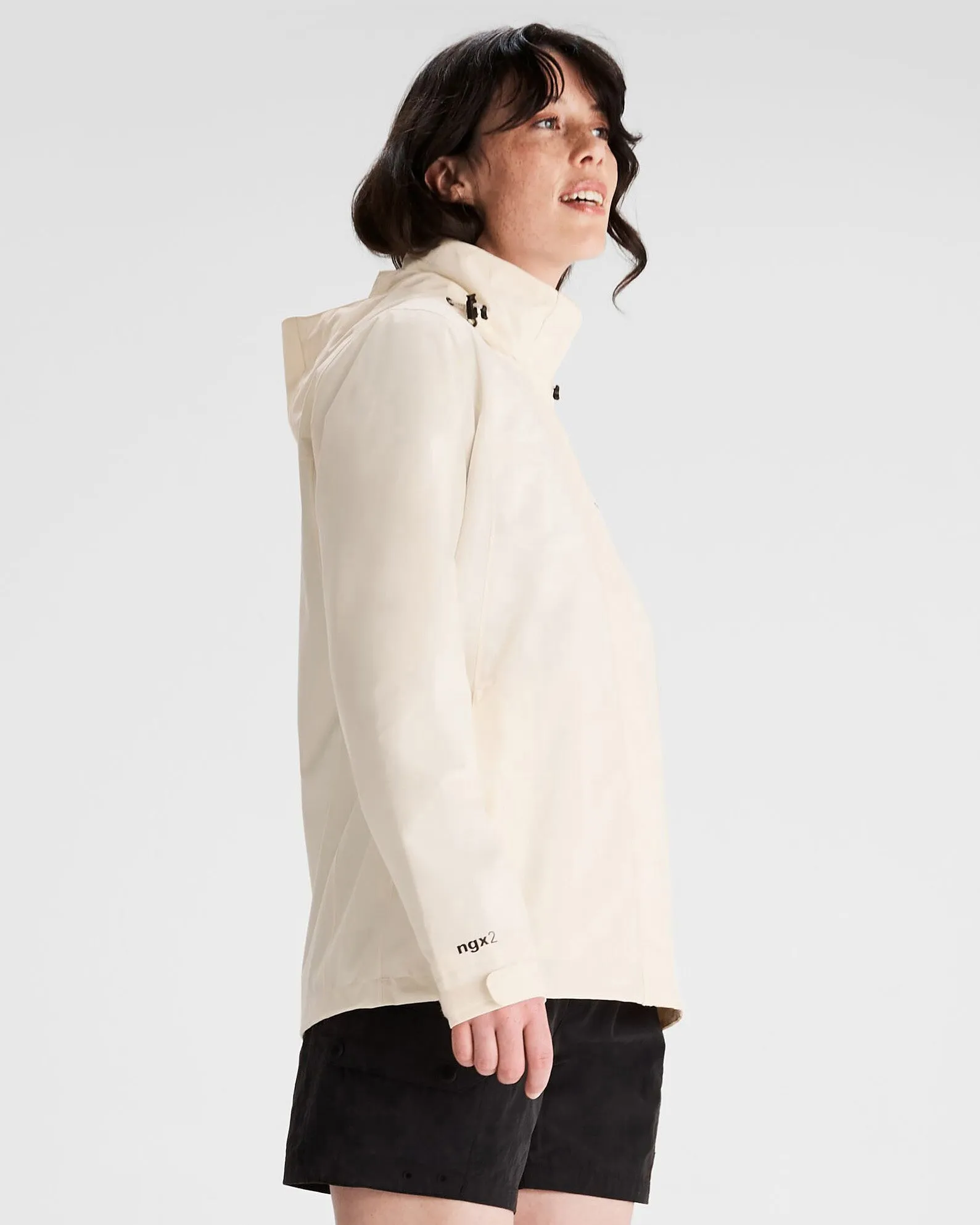 Women's Andulo 2-layer Rain Jacket - Natural
