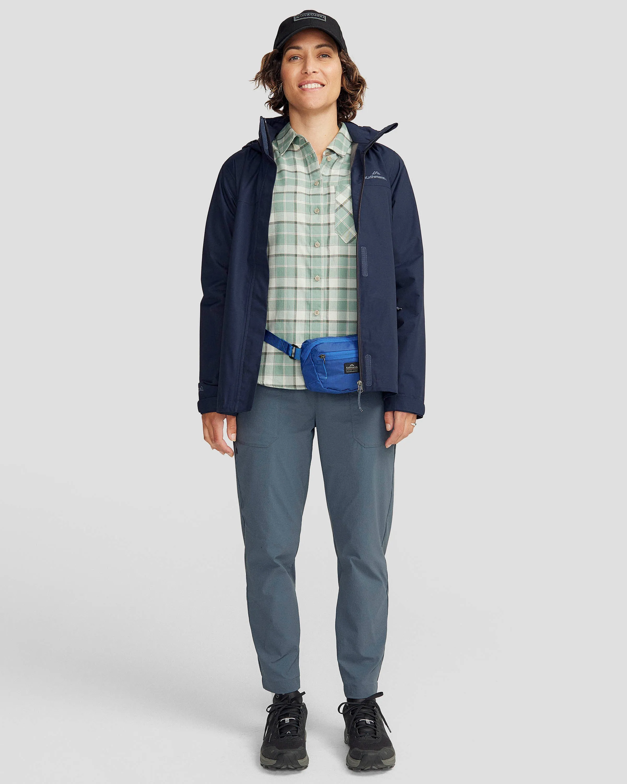 Women's Andulo 2-layer Rain Jacket - Pure Navy