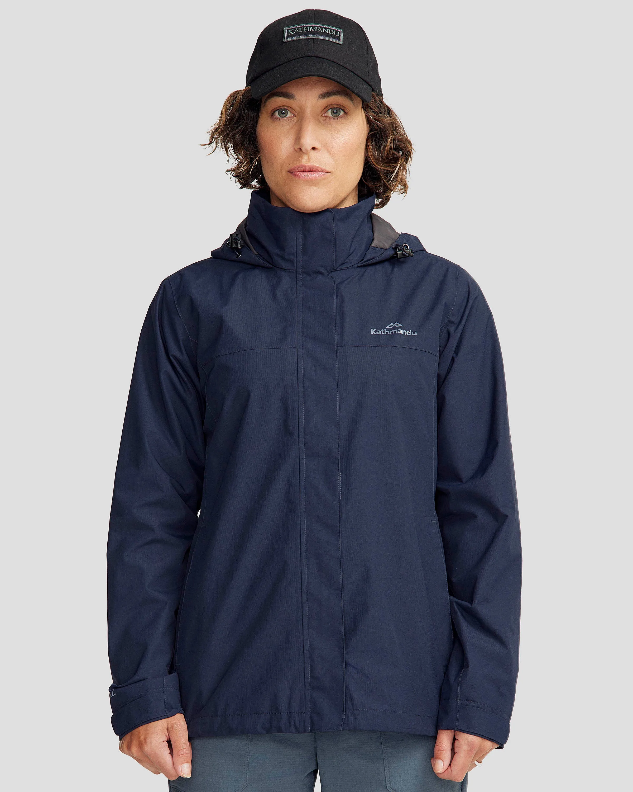 Women's Andulo 2-layer Rain Jacket - Pure Navy